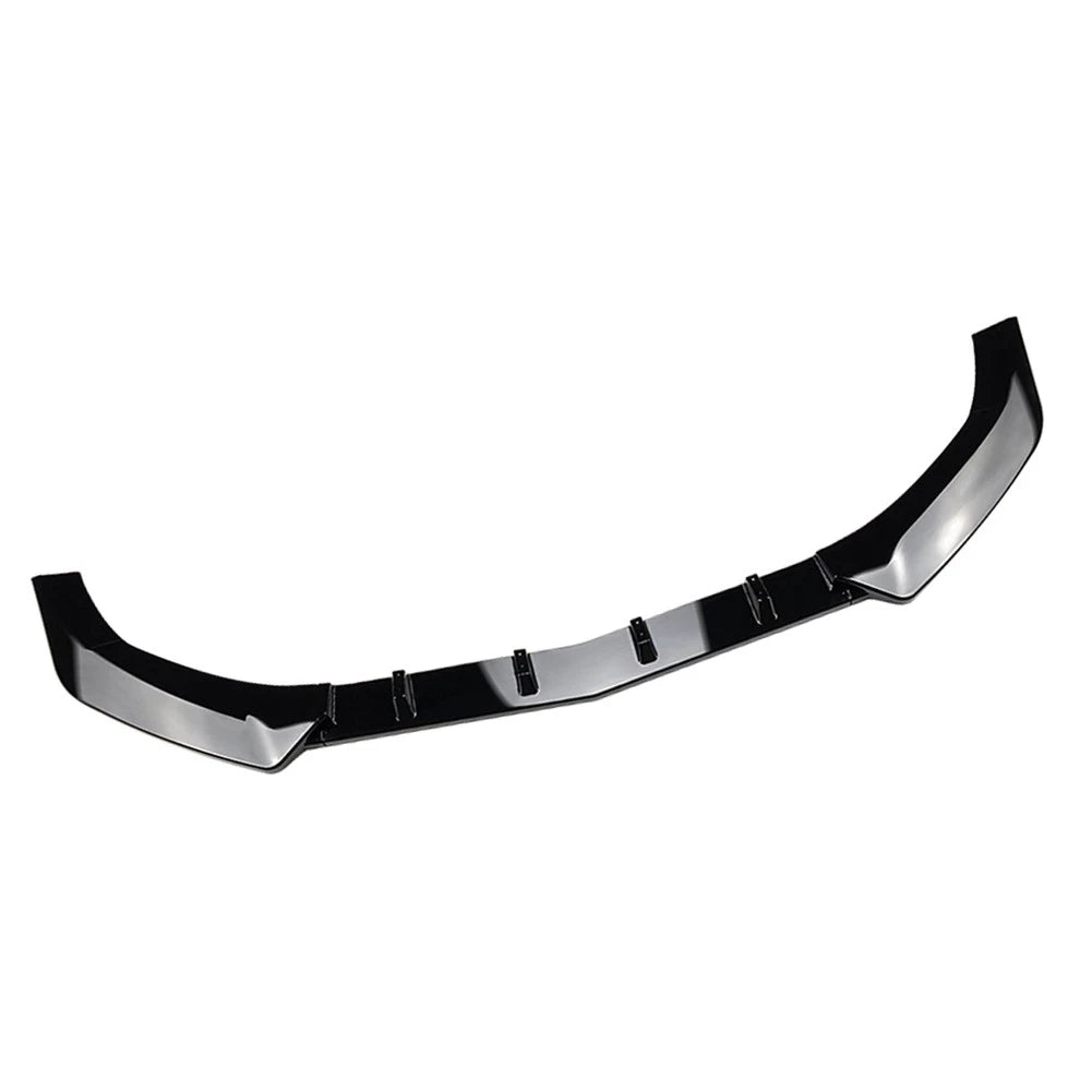 Front Bumper Lip Spoiler Kit for Benz E Class W212 (2013–2015) Black
