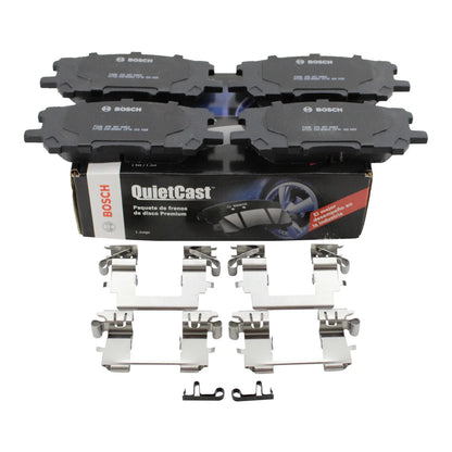 Set of 4 Bosch QuietCast Front Ceramic Brake Pads for RX330 RX350 RX400h (2004–2009)