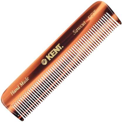 Fine Tooth Pocket Comb for Men, Women, Kids (Handmade, Tortoiseshell)