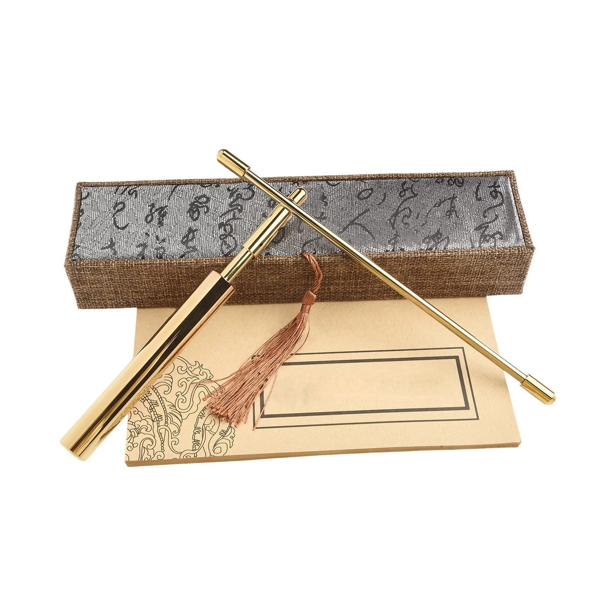 Portable Adjustable Copper Rod for Treasure Hunting and Divination