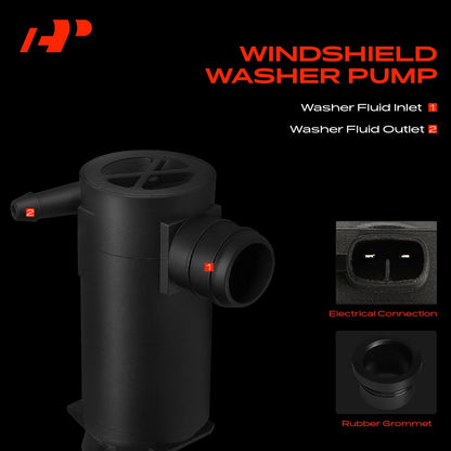 Windshield Washer Pump for Suzuki (985103B000, 985103F000, 177135)