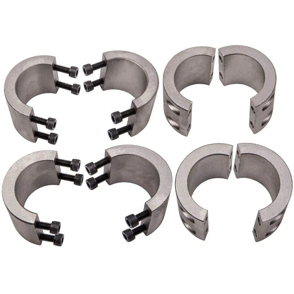 Set of 4 Steel Tube Clamps for Universal Roll Cage (CNC Machined)