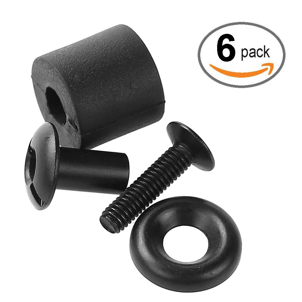 Set of 6 Tuckable Screw Kit for Kydex Holster