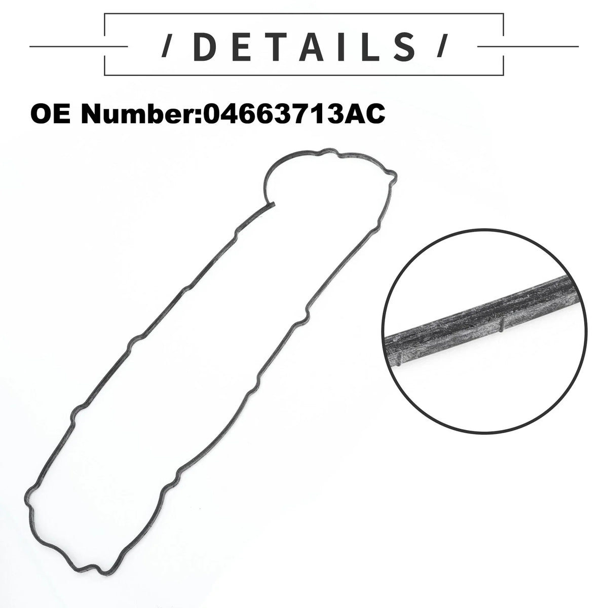 Valve Cover Gasket No. 04663713AC for Dodge Charger SE 2008–2010
