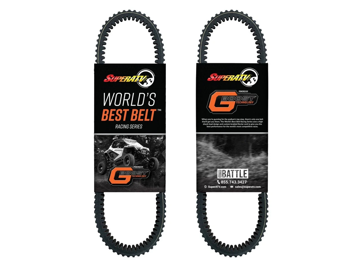 SuperATV Heavy-Duty Racing Series Belt for Polaris RZR (OEM# 3211202)
