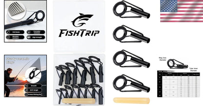 Fishing Rod Tip Repair Kit for (20-230pcs)