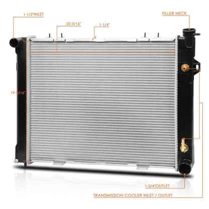 OE Style Aluminum Core Radiator for Jeep Grand Cherokee (1993–1997) DPI-1394