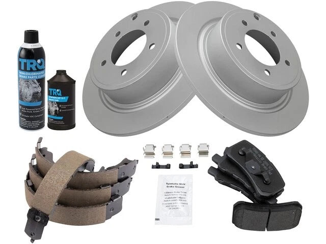 Set of 4 Brake Pads for Mitsubishi Lancer (2008–2014) 66178TVNC