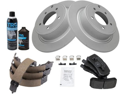 Set of 4 Brake Pads for Mitsubishi Lancer (2008–2014) 66178TVNC