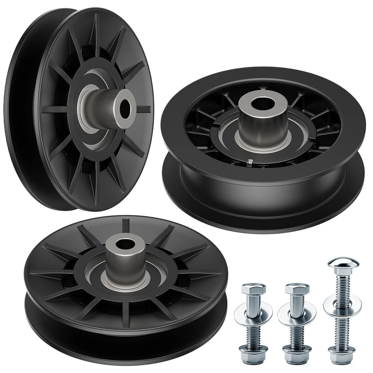 V-Groove Idler Pulley for