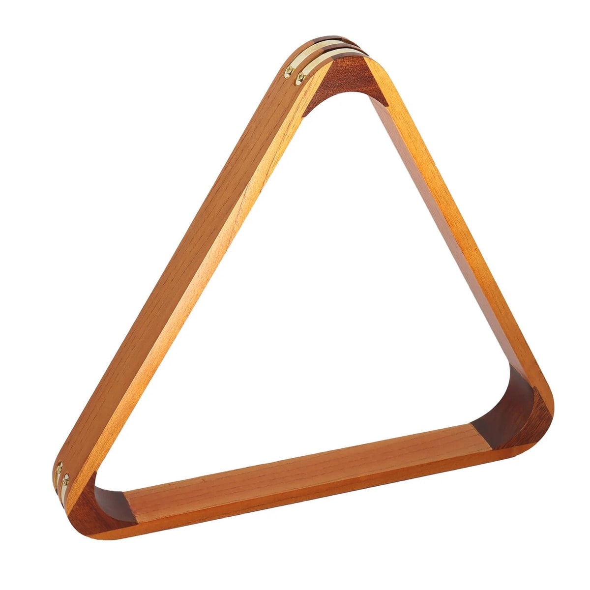 2-Tone Solid Wood Billiard Triangle for Pool Table