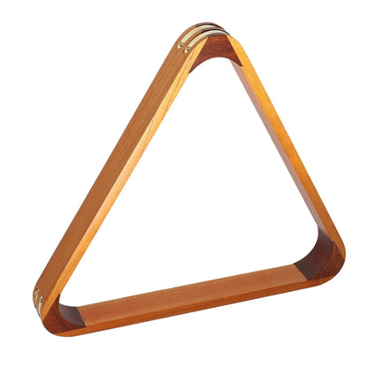 2-Tone Solid Wood Billiard Triangle for Pool Table