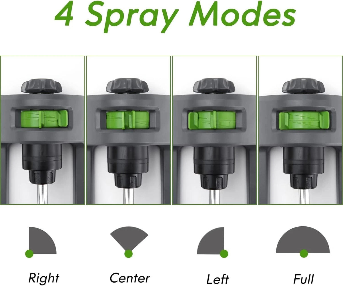 18-Hole Brass Oscillating Lawn Sprinkler Garden Tool