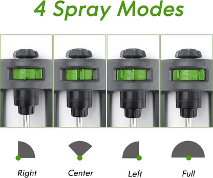 18-Hole Brass Oscillating Lawn Sprinkler Garden Tool