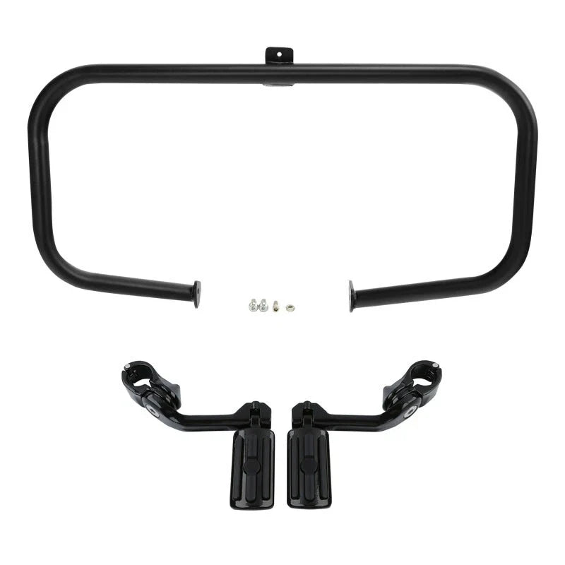 Engine Guard Highway Bar Footpegs for Harley Touring (1997–2008)