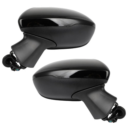 Set of 2 Heated Power Side Mirrors for Chevrolet Cruze (2016–2019) 7Wire
