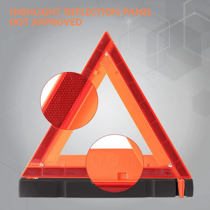 Safety Triangles for DOT Approved Vehicles (Standard Warning)
