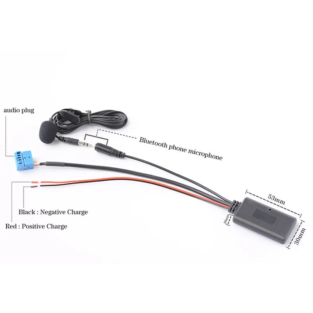 Bluetooth AUX Audio Cable Adapter for Mazda 3 5 6