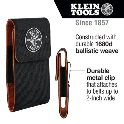 XX-Large Phone Holder for iPhone (Fits Klein Tools 55474) Black