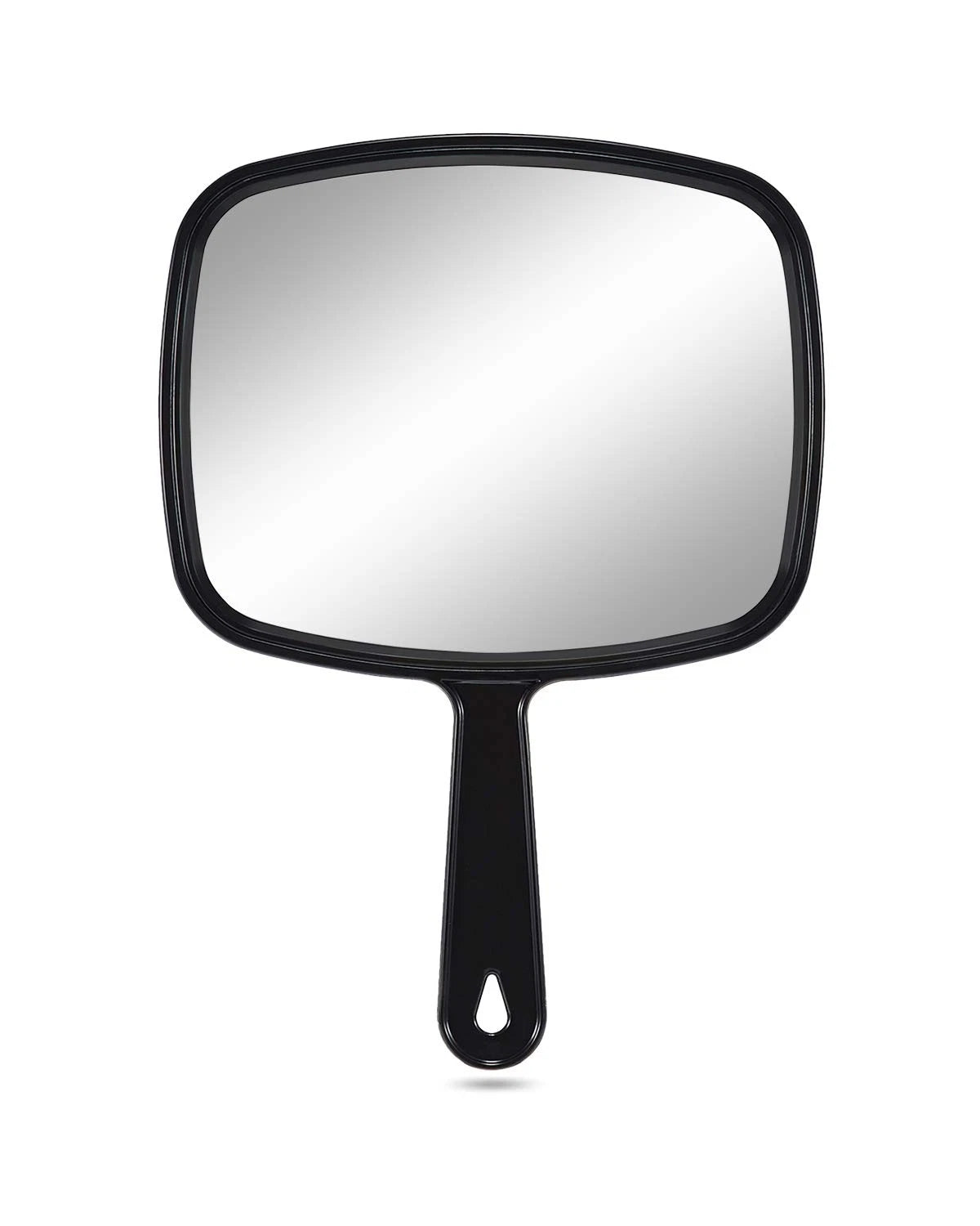 Large Hand Mirror for Salon Barber Hairdressing (10.3"L x 7.4"W)