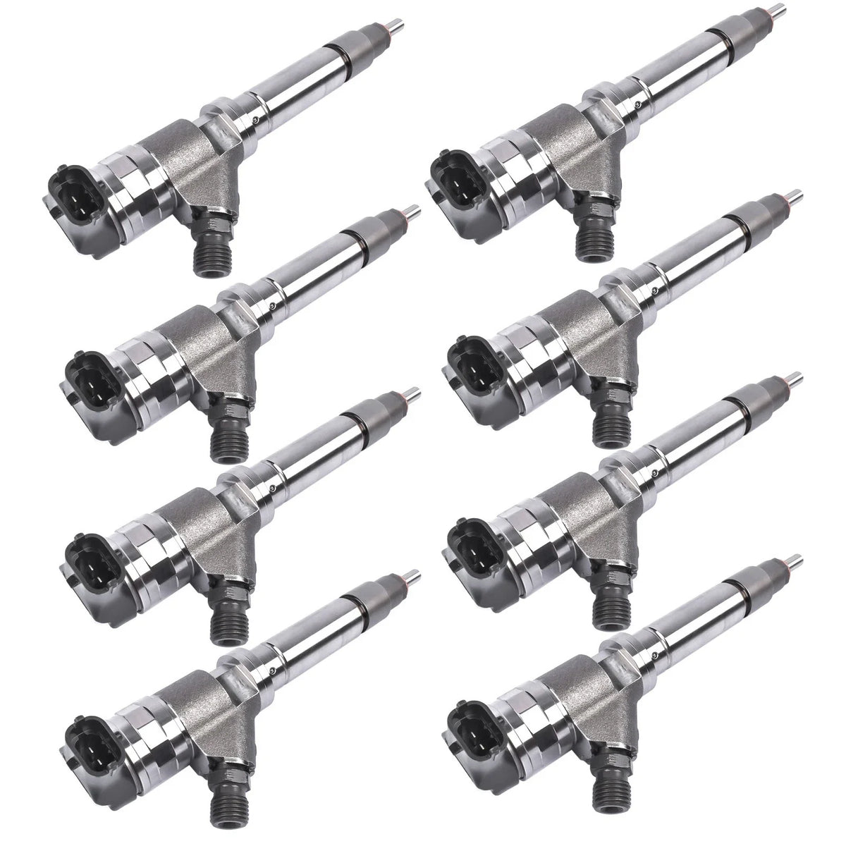 8pcs Diesel Fuel Injectors for Chevy Duramax Savana (2007–2010) 0445120082