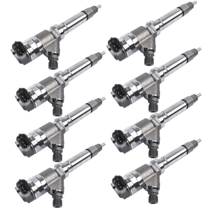 8pcs Diesel Fuel Injectors for Chevy Duramax Savana (2007–2010) 0445120082
