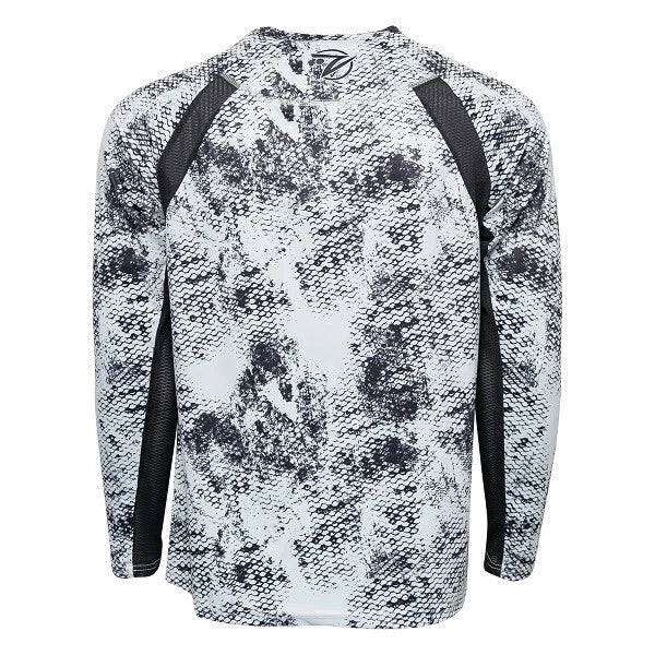 Gillz Long Sleeve Tournament Shirt for Men's Grunge Scale (Large) GMLSUVTourGV2