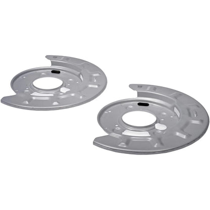 Set of 2 Brake Dust Shields for Chevy Sierra 3500 HD (2011–2019) 947-016