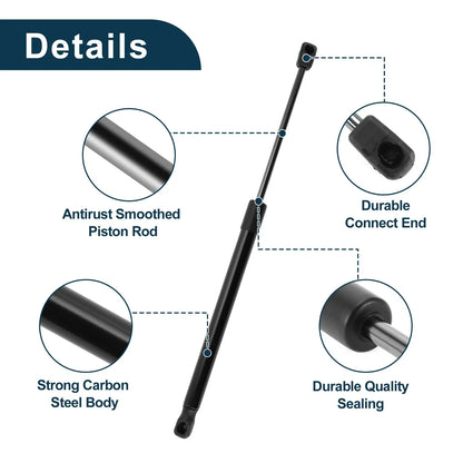 Set of 2 Front Hood Lift Supports Struts for Honda Crosstour (2012–2015)