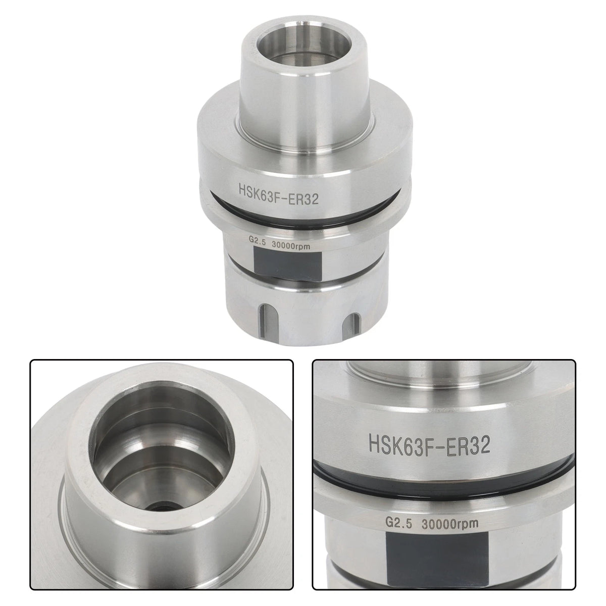 Tool Holder HSK 63F ER32 Short Style P/N H30-FS-S G2.5 24000RPM
