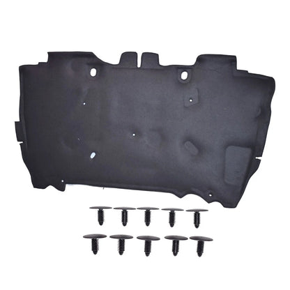 Hood Insulation Pad Heat Shield for Jeep Wrangler 3.6L 3.8L (2007–2017)