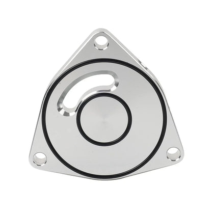 Turbo Blow Off Valve BOV Plate Spacer for Honda Civic (2015–2021) Silver