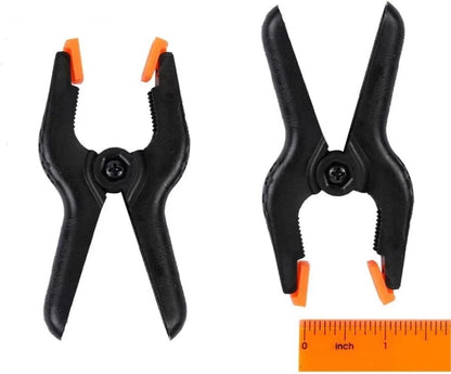 10 Pack of 3.5 Inch Heavy Duty Plastic Spring Clamps for Automotive Use