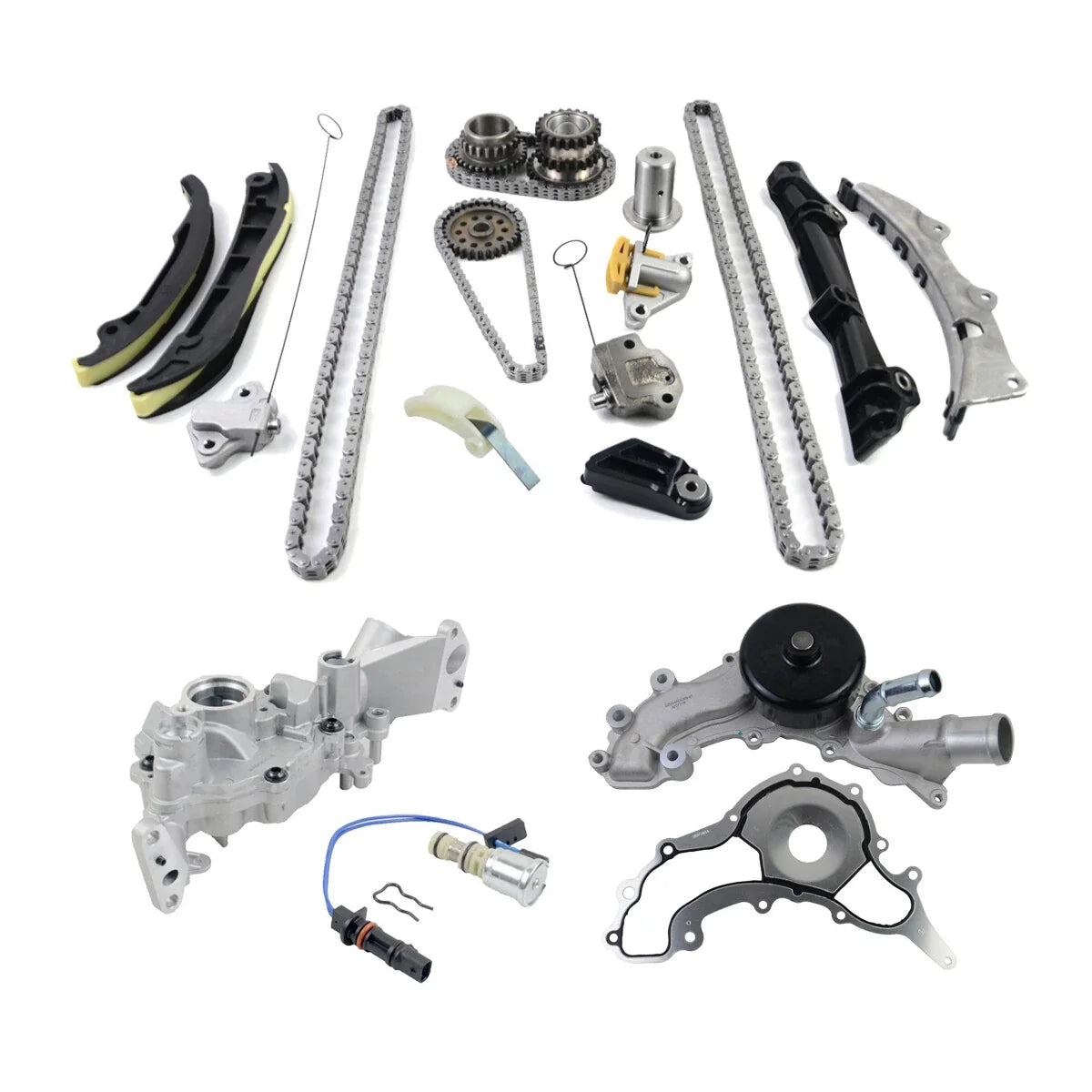 Timing Chain Kit with Water Oil Pump for Jeep Dodge Ram Chrysler 200 (2011–2015)