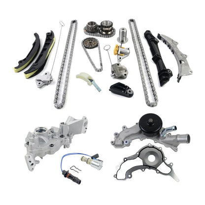 Timing Chain Kit with Water Oil Pump for Jeep Dodge Ram Chrysler 200 (2011–2015)