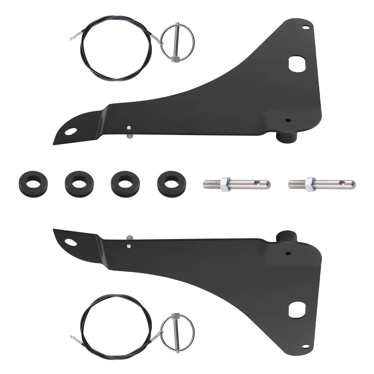 Black Hood Pins for Dodge Challenger (2008–2023) 9E4RI1