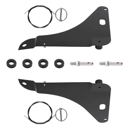 Black Hood Pins for Dodge Challenger (2008–2023) 9E4RI1