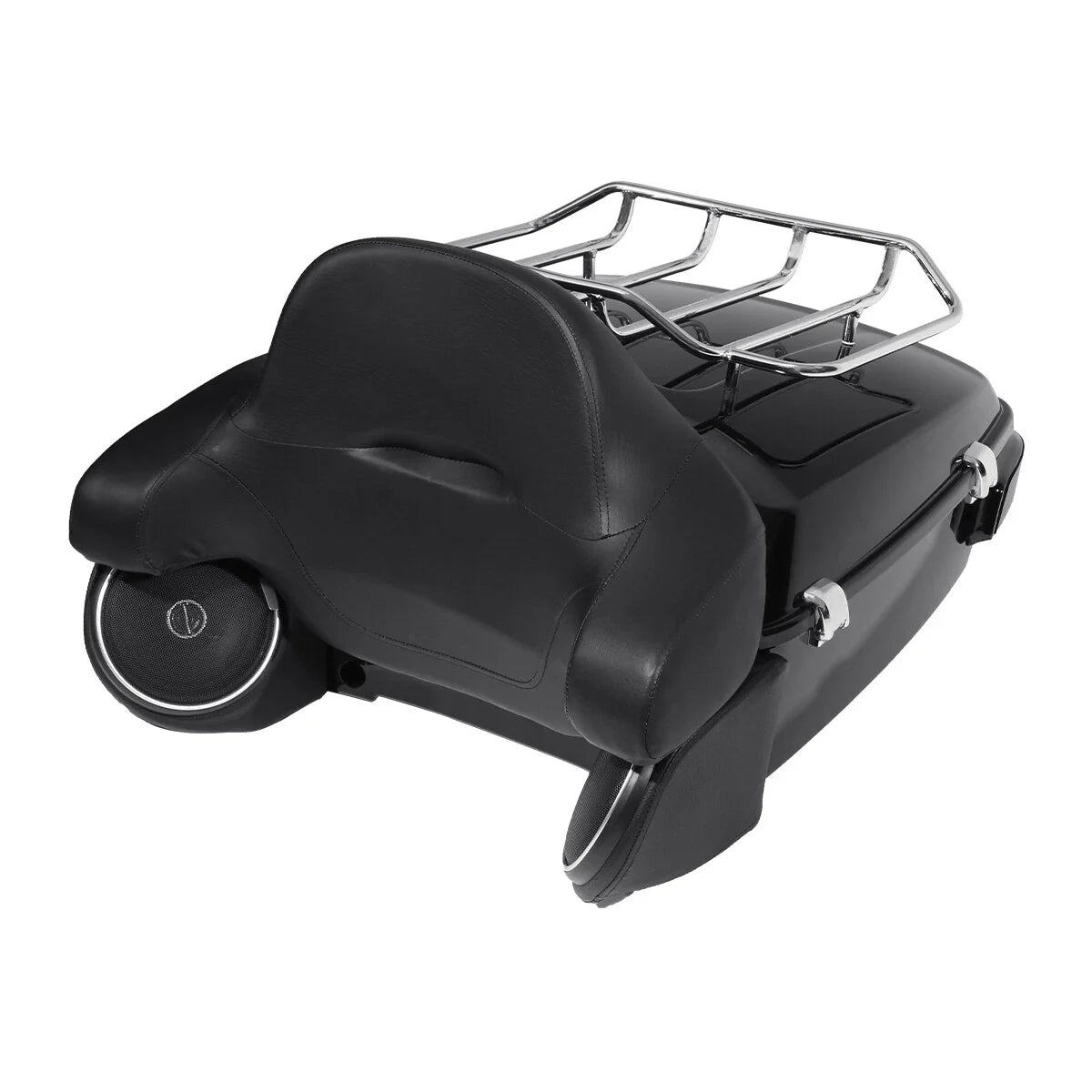 LED Speaker Trunk Pad Mount Rack for Harley Electra Road Glide (2014–2025)