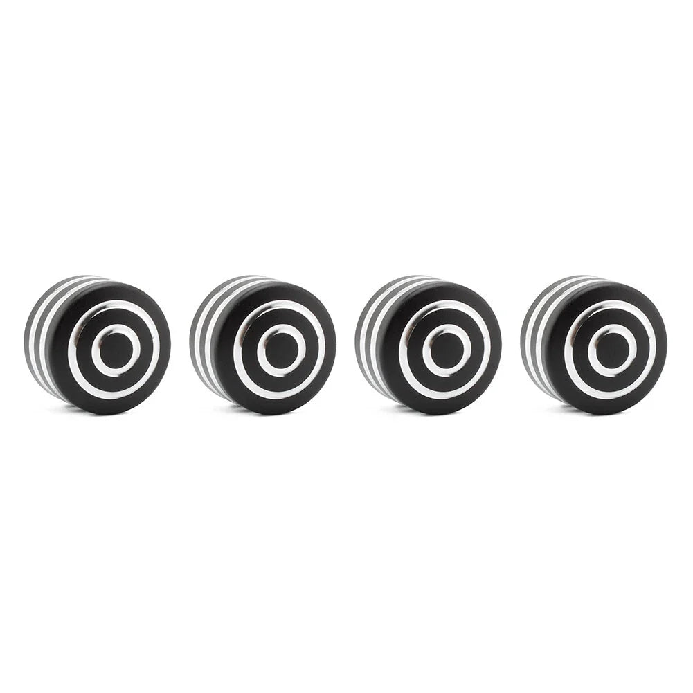 4X Billet Aluminum Head Bolt Cover Cap for Triumph T120 Thruxton Scrambler (2016–2023)