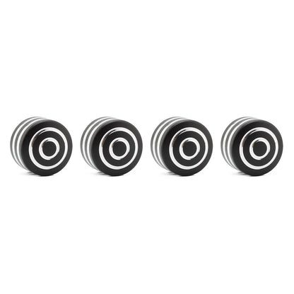 4X Billet Aluminum Head Bolt Cover Cap for Triumph T120 Thruxton Scrambler (2016–2023)