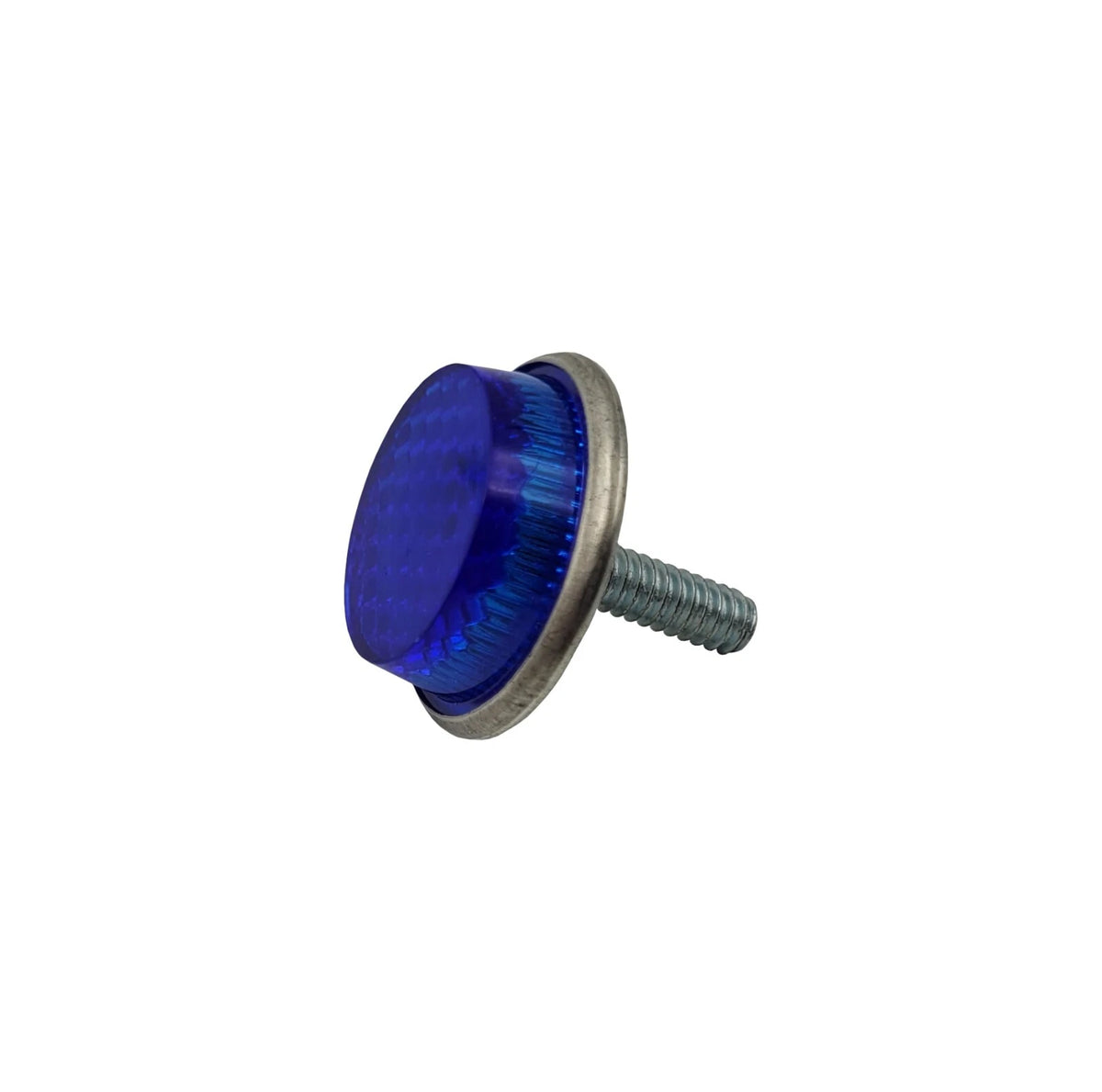 Set of 4 Blue Reflectors for Motorcycle License Plate