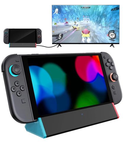 2X Dock Station for Nintendo Switch (2017–2023) - Red and Blue