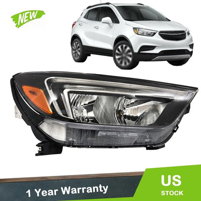 Front Headlight Assembly for Buick Encore (2017–2022) Right Side Halogen