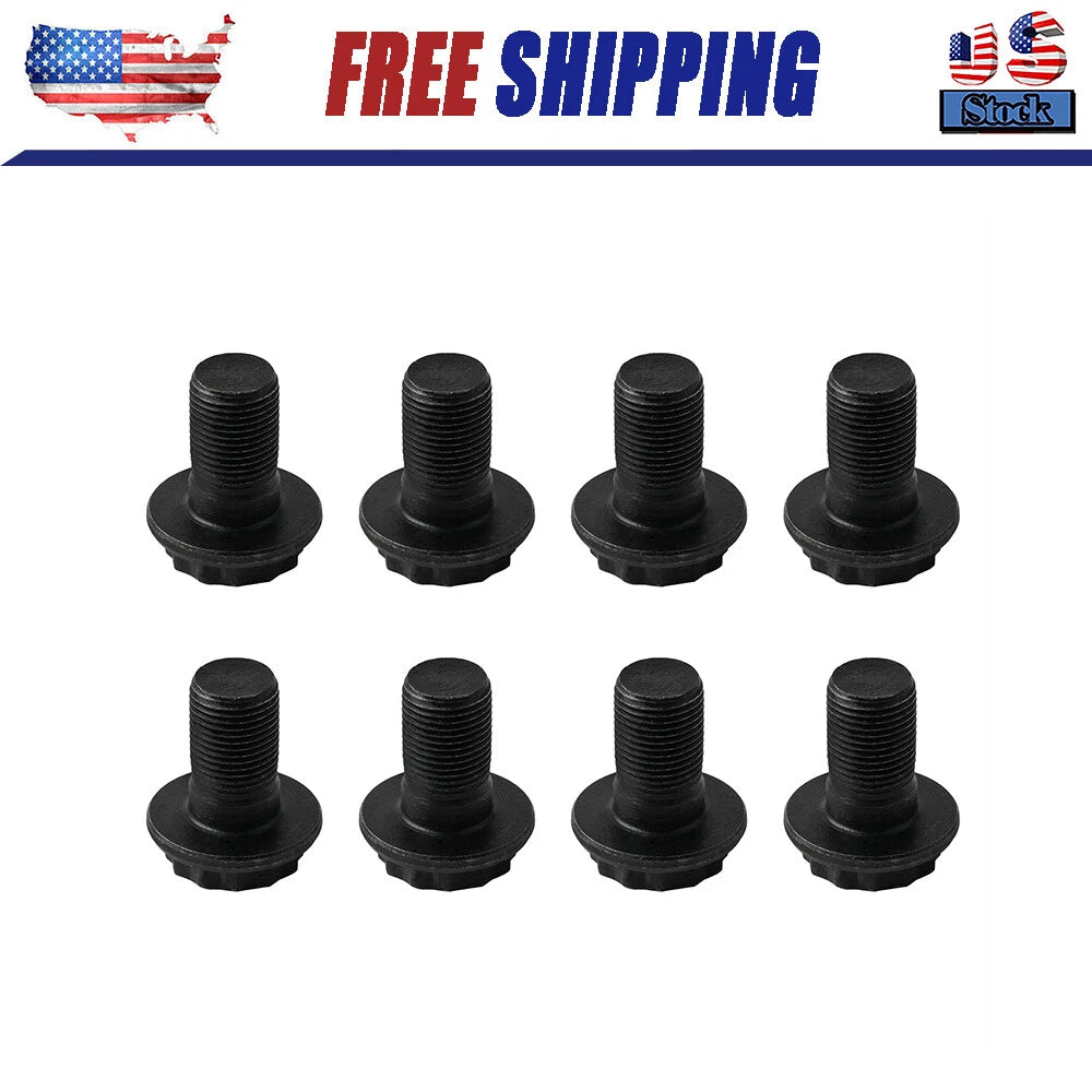 8Pcs Transmission Clutch Flywheel Bolt for Honda Civic Si K20 K24 (2006–2011)