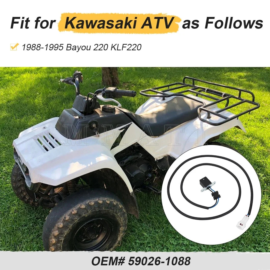 Stator Pulse Pickup Coil for Kawasaki Bayou 220 (1988–1995) KLF220