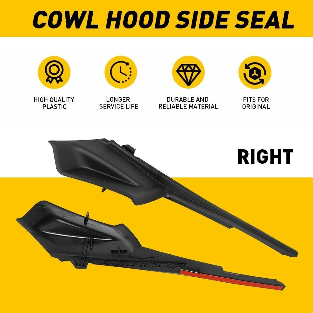 Right Side Wiper Cowl Cover Panel for Toyota Sienna (2011–2020)