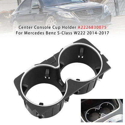 Center Console Cup Holder for Mercedes Benz S-Class W222 (2014–2017) A2226830075, 2226830075