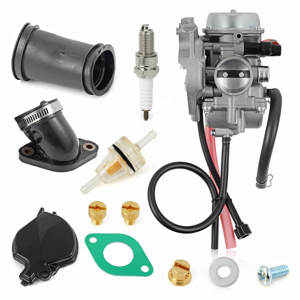 Carburetor 2X for Arctic Cat 250 300 2001–2005 (0470-448, 0470-387)
