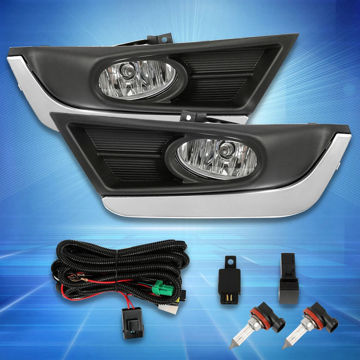 Front Fog Lights for Honda CR-V (2017–2019) - 33901-SLE-305, 33951-SLE-305