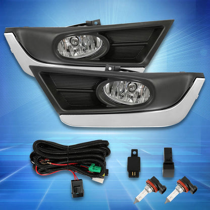 Front Fog Lights for Honda CR-V (2017–2019) - 33901-SLE-305, 33951-SLE-305